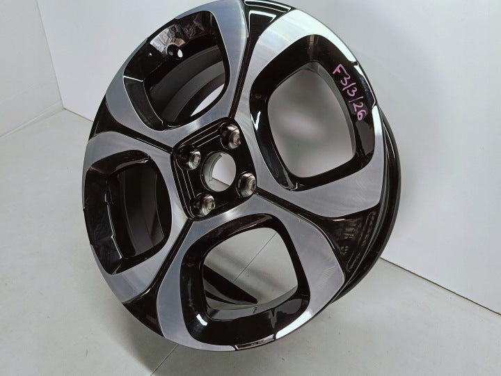 1x Alufelge 17 Zoll 6.5" 4x108 20ET Glanz Schwarz 13469372 Citroën C3 Aircross FEL1740326071mv