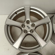 Load image into Gallery viewer, 4x Alufelge 18 Zoll 7.5" 5x114.3 50ET Glanz Silber Hyundai I Rim Wheel FEL8340575115wd