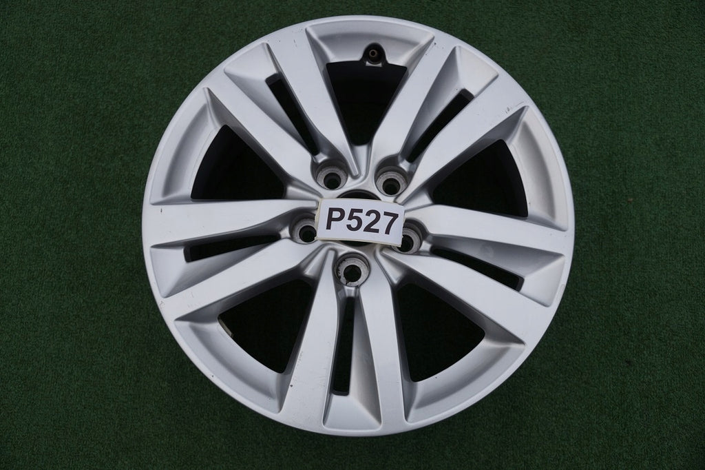 1x Alufelge 16 Zoll 7.0" 5x108 44ET Glanz Silber 9677989577 Peugeot 308 Ii FEL2684699334ri