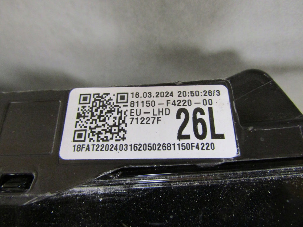 Frontscheinwerfer Toyota Chr C-Hr 81150 F4220 LED Links Scheinwerfer Headlight SCH7442558008sv