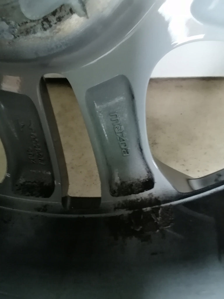 1x Alufelge 16 Zoll 5.5" 4x100 40ET Graphit 9965445560 Mazda 2 Rim Wheel