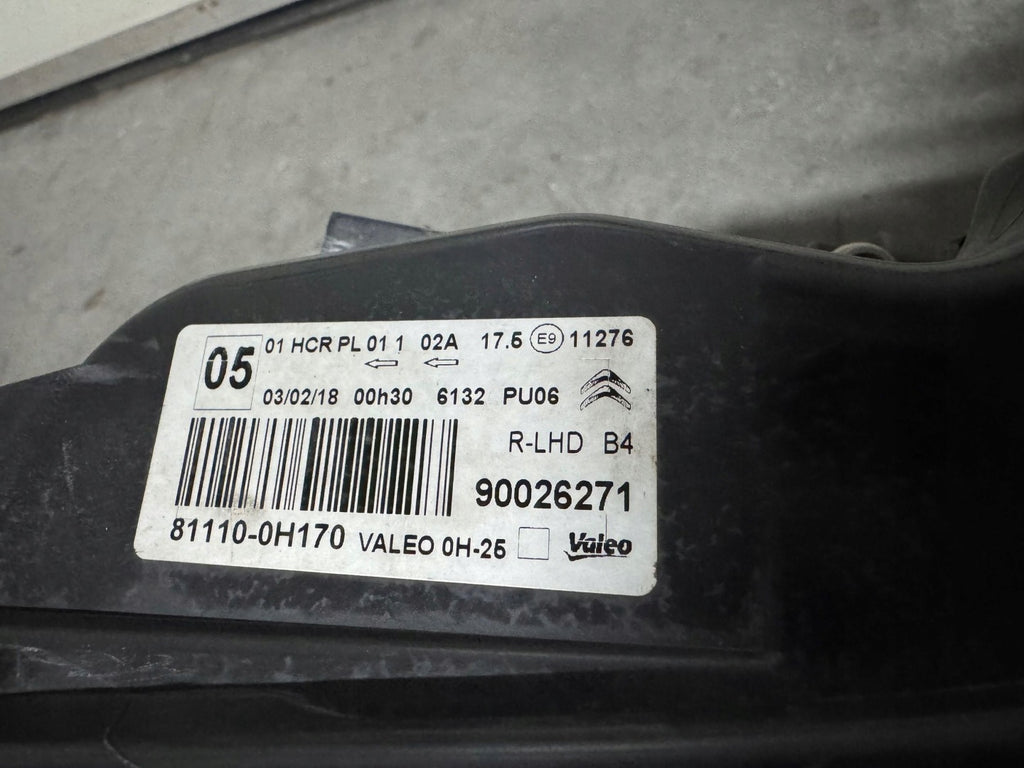 Frontscheinwerfer Citroën C1 II 90026271 90026272 Ein Satz Headlight SCH1350428559sr