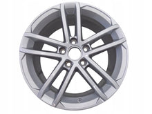 Load image into Gallery viewer, 1x Alufelge 17 Zoll 7.5" 5x112 49ET Glanz Silber 5G0601025AP VW Golf Vii FEL7483916656jf