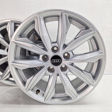 Laden Sie das Bild in den Galerie-Viewer, 4x Alufelge 17 Zoll 7.0" 5x112 34ET Glanz Silber 80A601025J Audi Rim Wheel FEL2071364829bw