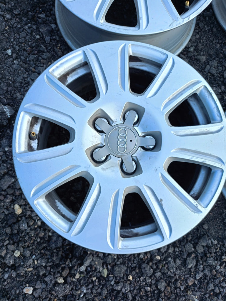 4x Alufelge 16 Zoll 6.5" 5x112 33ET Glanz Silber 8U0601025Q Audi Rim Wheel FEL8026142633cx
