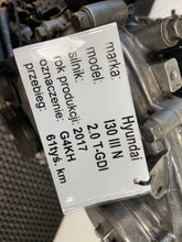 Load image into Gallery viewer, Motor Hyundai I30 III G4KH 2.0 T-GDI 61TKm 2016 Benzin Engine Unkomplett MOT7273886626nm