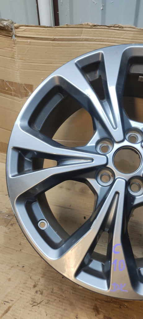 1x Alufelge 18 Zoll 7.5" 5x108 50ET Glanz Grau LV4C-N2B Ford Kuga Iii Rim Wheel FEL6555462256vz