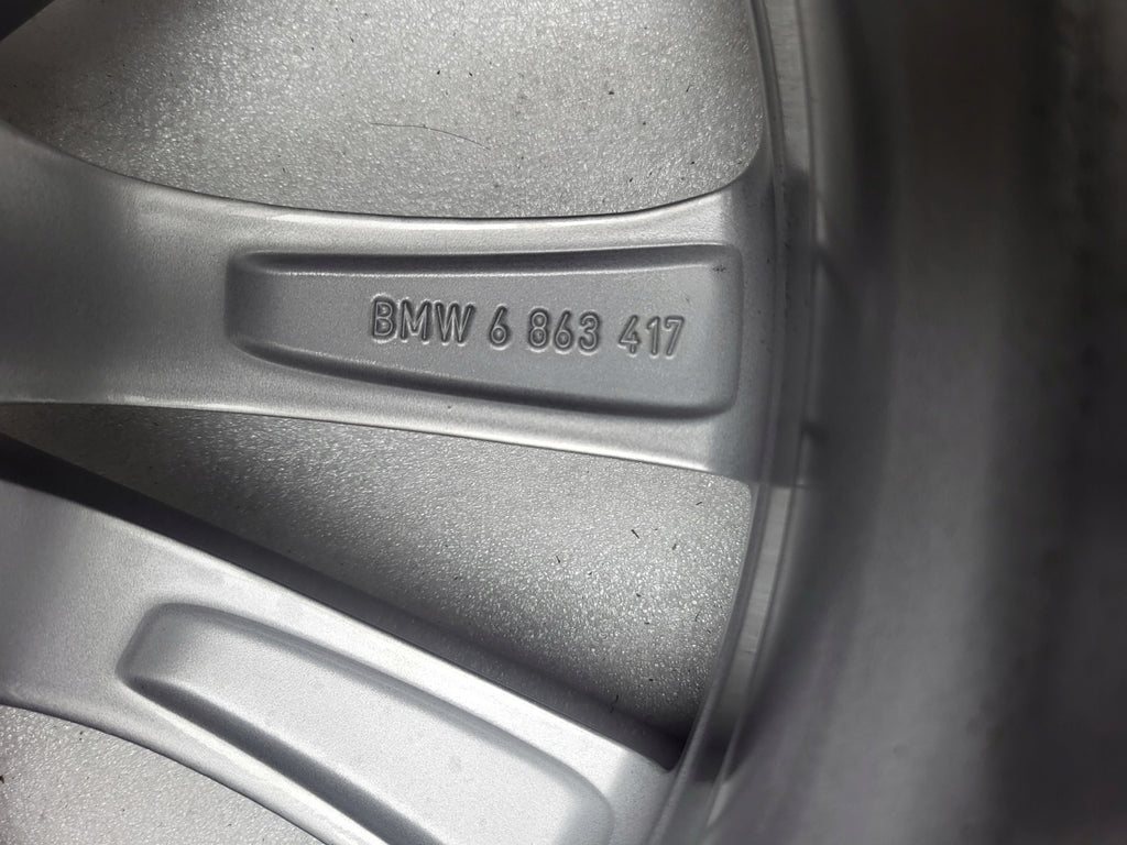 1x Alufelge 17 Zoll 7.5" 5x112 27ET Glanz Grau 6863417 BMW 5 G31 G30 Mg FEL2444077678ax