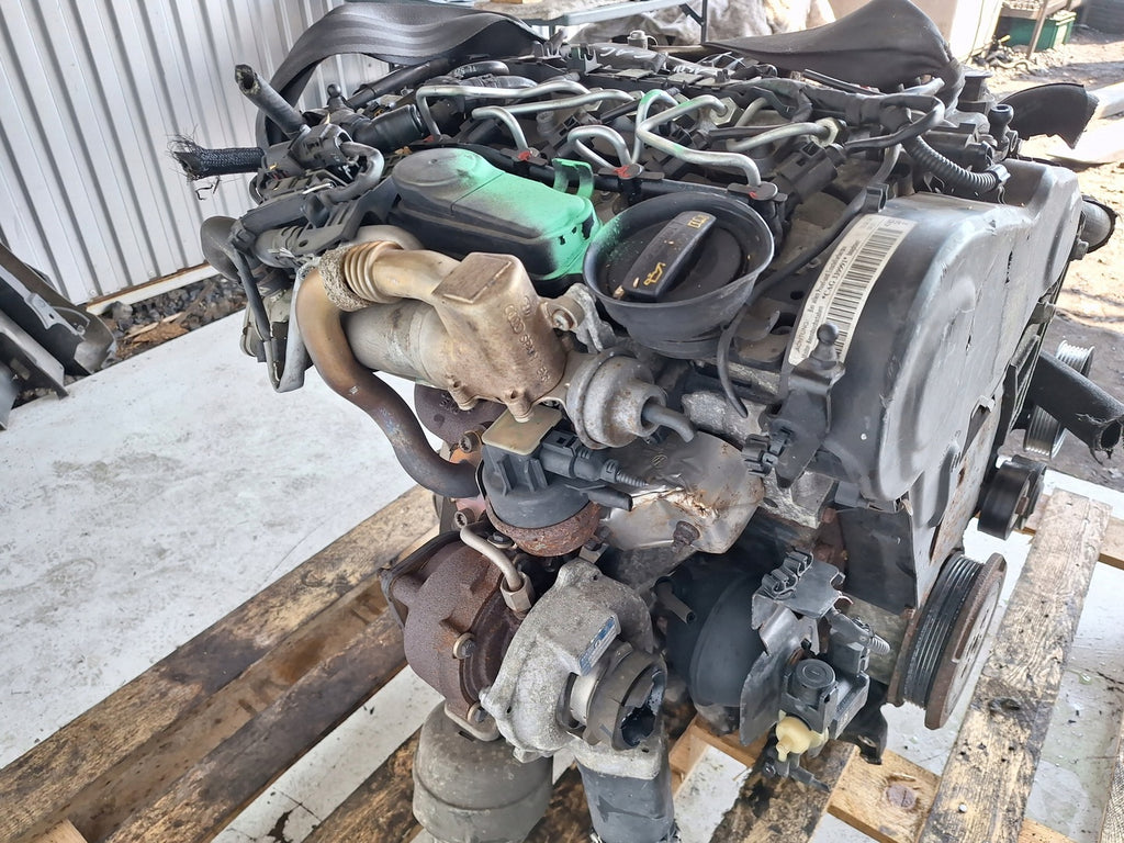 Motor Audi Seat CAG 2.0 TDI 140PS 235TKm Diesel Engine Unkomplett