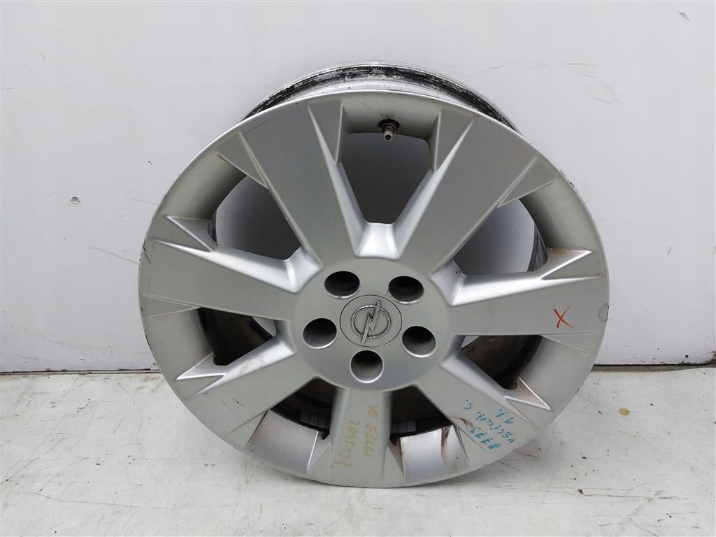4x Alufelge 17 Zoll 7.0" 5x110 Matt Silber Opel Vectra C Zafira Rim Wheel FEL9367823949ex