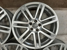Laden Sie das Bild in den Galerie-Viewer, 4x Alufelge 20 Zoll 8.0" 5x112 25ET Glanz Silber 4G0601025 Audi A6 C7 Rim Wheel FEL7521666564eo