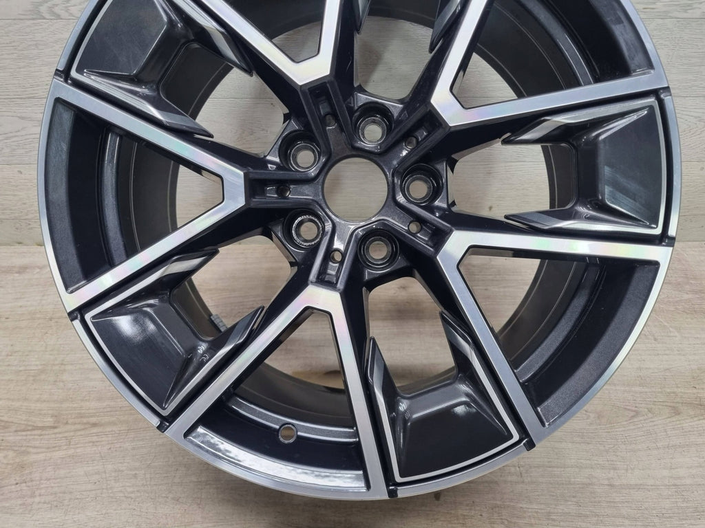 1x Alufelge 18 Zoll 8.5" 5x112 36ET Glanz Schwarz 8747286 BMW 4 G22 G23 G26 FEL9772042916ey