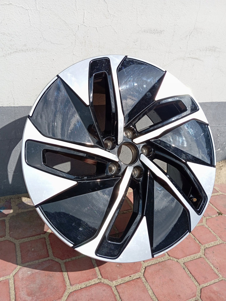 1x Alufelge 19 Zoll 8.0" 5x112 45ET Glanz Schwarz 11A601025 VW Id.4 Rim Wheel FEL7909647653qr