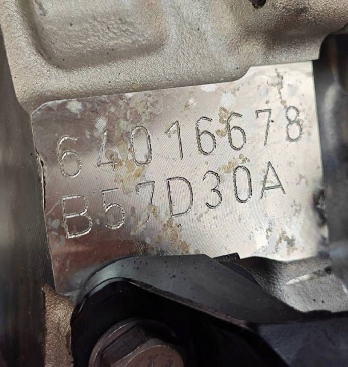 Motor BMW G31 G30 G11 B57D30A 3.0 265PS 180TKm 2016 Diesel Engine Unkomplett MOT6050154772wp
