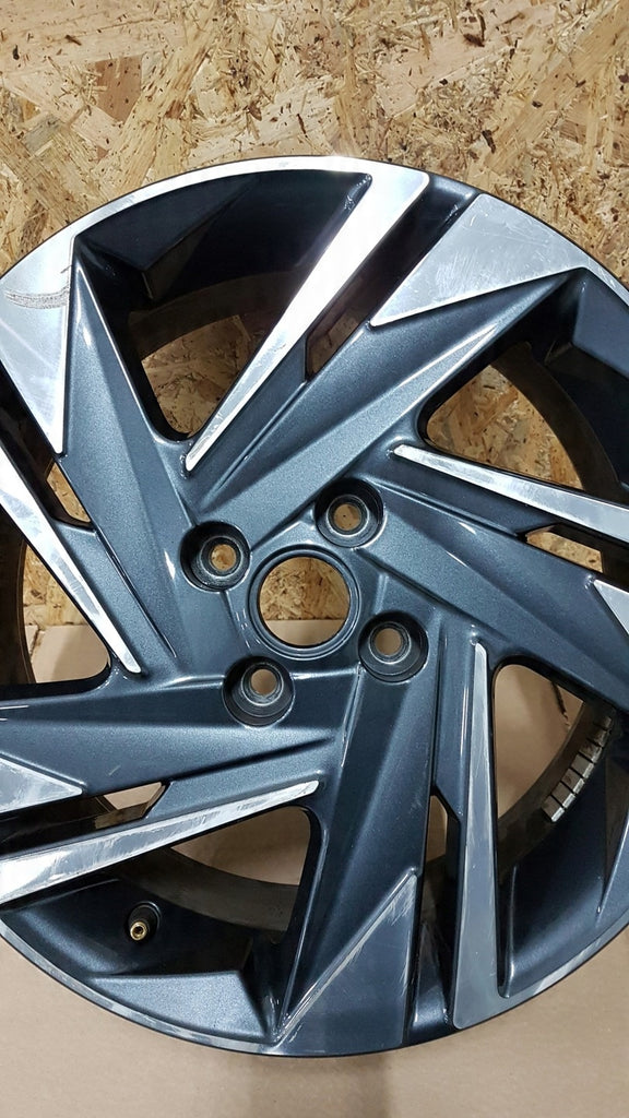 1x Alufelge 16 Zoll 6.0" 4x100 50ET 52910-Q0200 Hyundai I20 Iii Rim Wheel