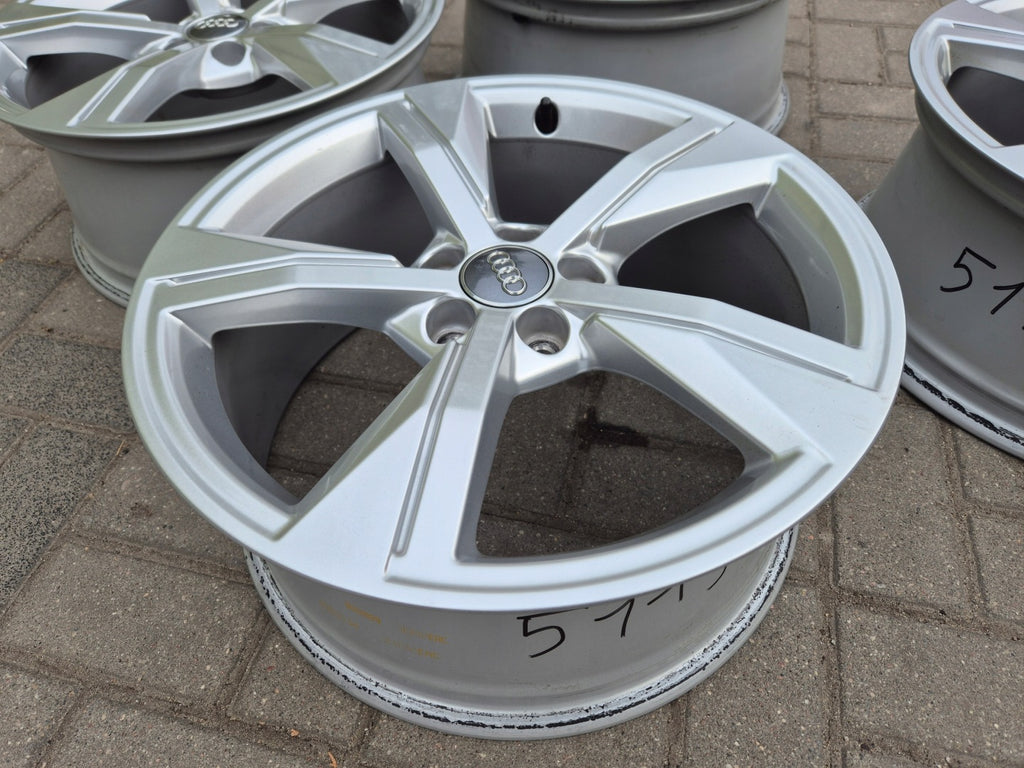 4x Alufelge 17 Zoll 7.5" 5x112 46ET Glanz Silber 82A601025 Audi A1 82 I FEL1691410340nr