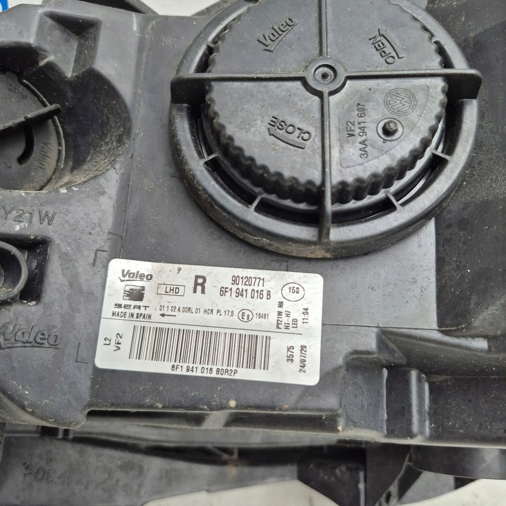 Frontscheinwerfer Seat Ibiza 6F1941016B LED Rechts Scheinwerfer Headlight