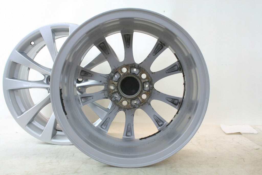 4x Alufelge 17 Zoll 7.5" 5x120 37ET Glanz Silber 554453 BMW Rim Wheel FEL8374613053pz