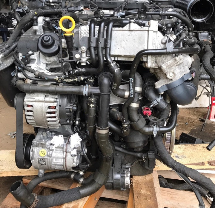 Motor Audi Seat Skoda I DFC DFCA DFCB DFCC 2.0 TDI 190PS 129TKm Diesel Komplett MOT8294896379wd