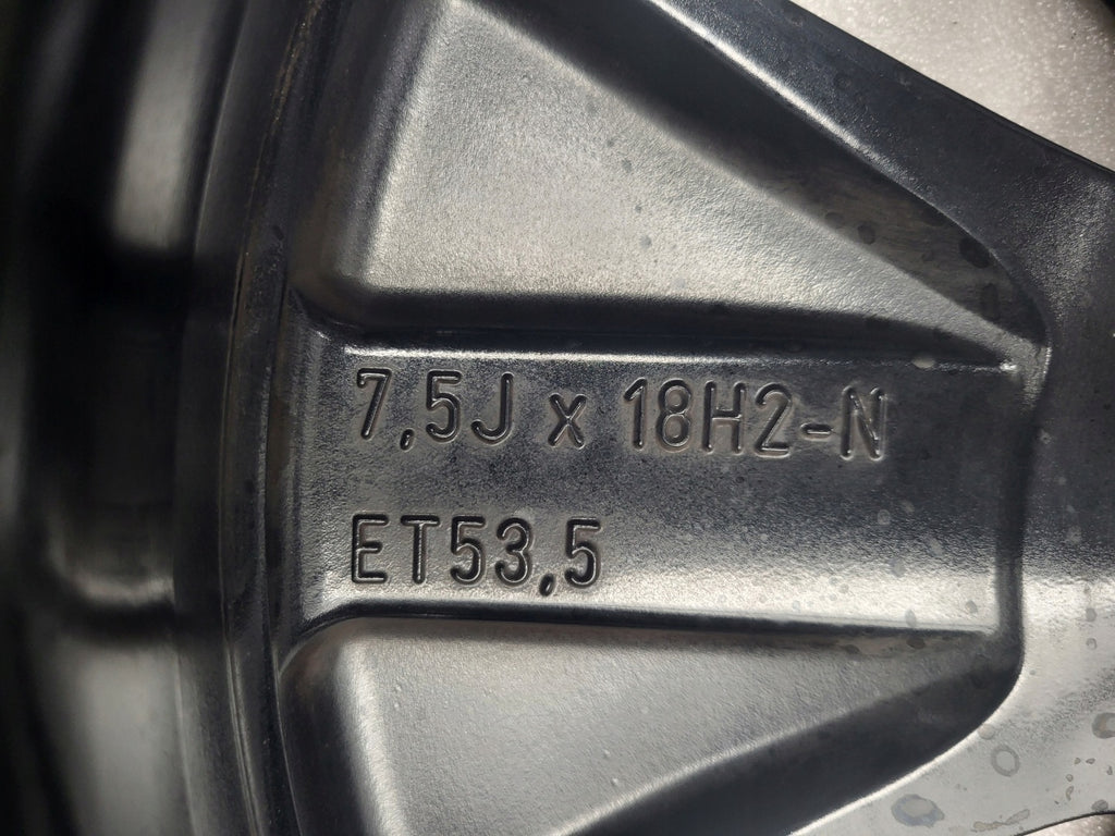 1x Alufelge 18 Zoll 7.5" 5x112 53 5ET A2434010100 Mercedes-Benz Eqa H243 FEL6171270111ta