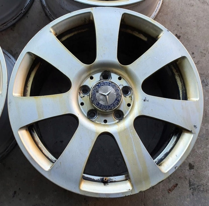 4x Alufelge 17 Zoll 7.5" 5x112 47 5ET A2044013502 Mercedes-Benz X204 Rim Wheel FEL7051944546sr