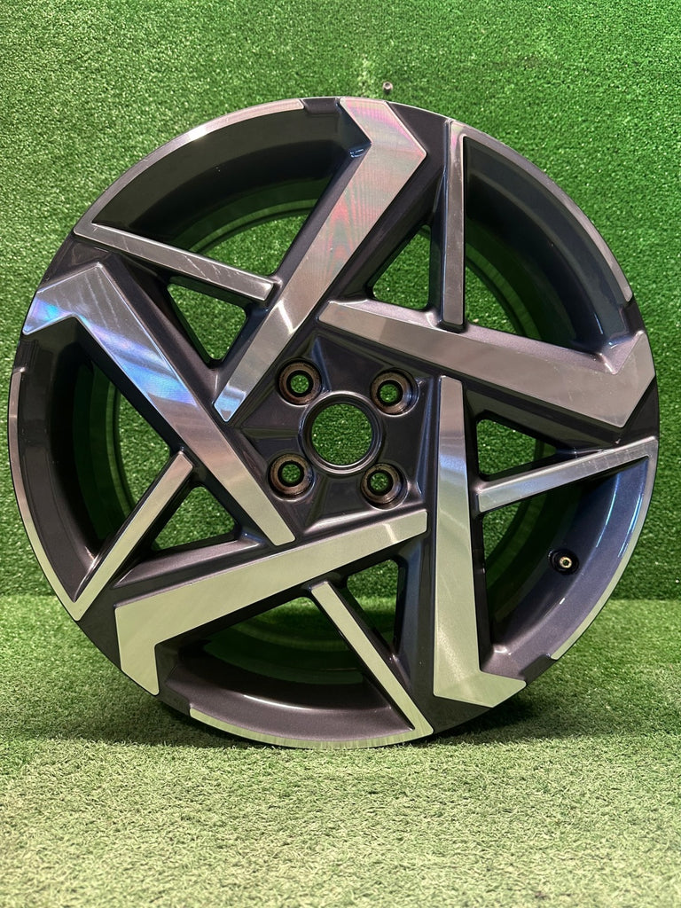 1x Alufelge 16 Zoll 6.0" 4x100 50ET Glanz Schwarz 52910-Q0200 Hyundai I20 III Mg FEL4244322855vq