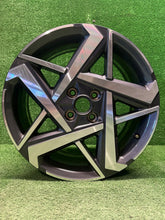 Laden Sie das Bild in den Galerie-Viewer, 1x Alufelge 16 Zoll 6.0" 4x100 50ET Glanz Schwarz 52910-Q0200 Hyundai I20 III Mg FEL4244322855vq