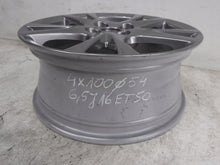 Laden Sie das Bild in den Galerie-Viewer, 1x Alufelge 16 Zoll 6.5" 4x100 50ET Glanz Graphit 9965786560 Mazda Rim Wheel FEL9117743397ec