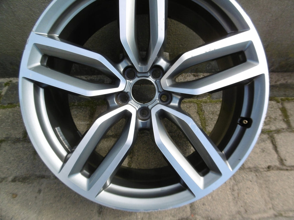 1x Alufelge 21 Zoll 8.5" 5x112 33ET Silber 8R0601025AM Audi Rim Wheel FEL9241123190fw