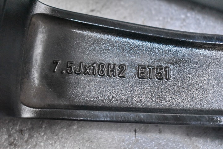 1x Alufelge 18 Zoll 7.5" 5x112 51ET 5C5071498 KBA48336 VW Golf VII Beetle FEL5148444719wt