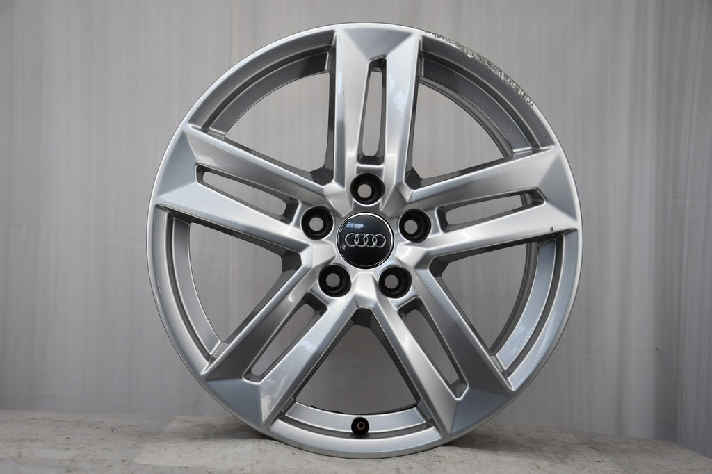 4x Alufelge 17 Zoll 7.0" 5x112 42ET Glanz Silber 8W0601025P Audi Rim Wheel FEL2306934706ny