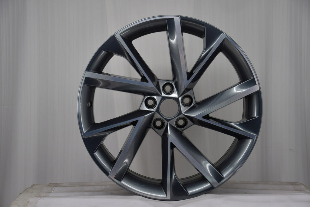 1x Alufelge 19 Zoll 8.0" 5x112 44ET Glanz Graphit 3V0601025AP Mg I Rim Wheel FEL5864076566iv