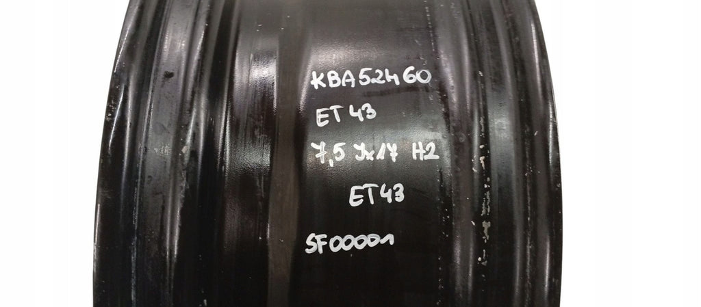 1x Alufelge 17 Zoll KBA52460 VW Passat Rim Wheel FEL3487171099ow