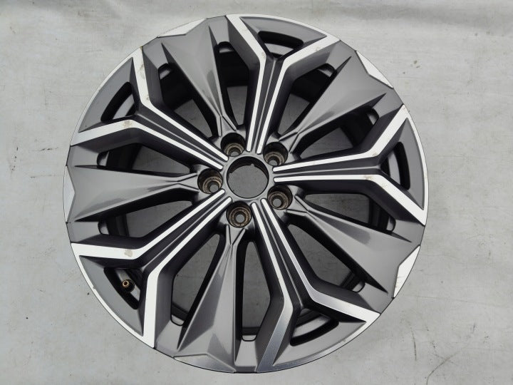 1x Alufelge 19 Zoll 7.0" 5x108 41ET Glanz Graphit 9834512480 Citroën Ds4 Ds 4 Mg FEL5211956080gj