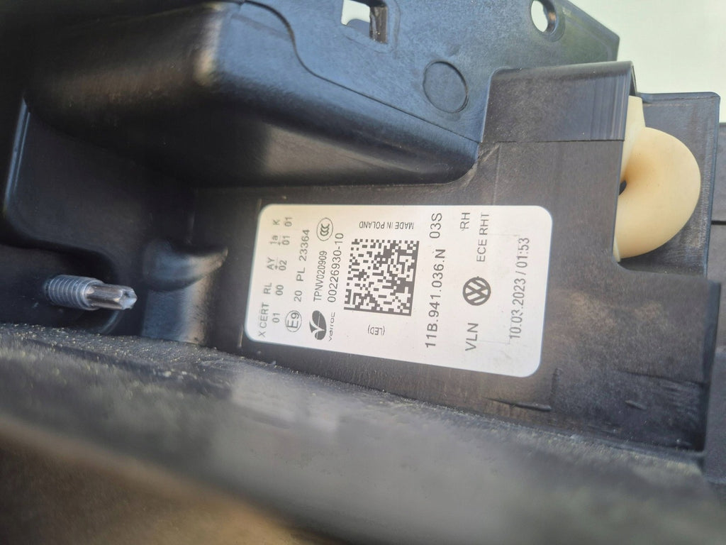 Frontscheinwerfer VW Id.4 11B941036 Full LED Rechts Scheinwerfer Headlight SCH7616481345lb