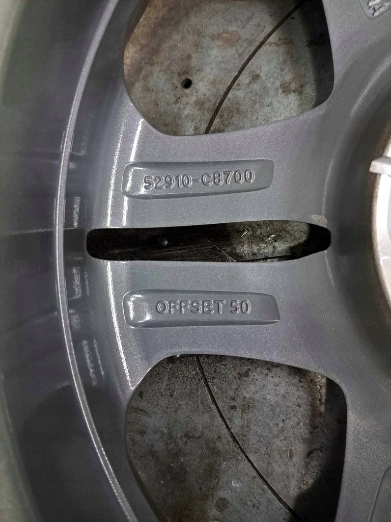 1x Alufelge 16 Zoll 6.0" 4x100 50ET 52910C8700 Hyundai Bayon Rio Rim Wheel