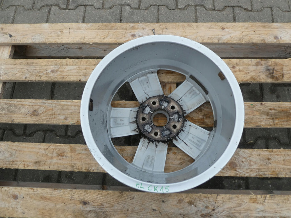 1x Alufelge 17 Zoll 6.5" 5x120 55ET 7E0601025P VW Transporter Rim Wheel FEL3124394717lo