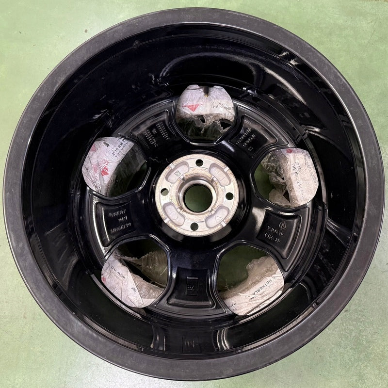 1x Alufelge 18 Zoll 7.0" 4x108 35ET Glanz Schwarz 9835097680 Opel Rim Wheel FEL3580353136os