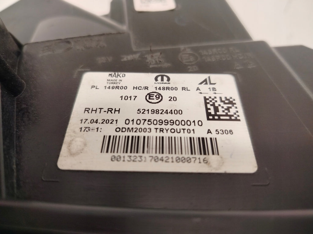 Frontscheinwerfer VW 5219824400 LED Rechts Scheinwerfer Headlight SCH7888140205uq