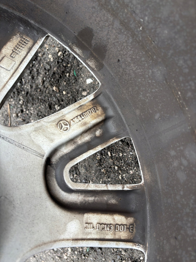 1x Alufelge 19 Zoll 8.5" 5x112 62ET Silber A1664011702 Mercedes-Benz Gle W166 FEL5496632710qu