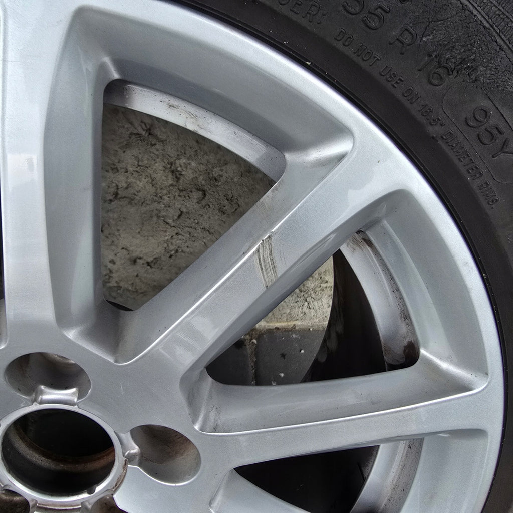 1x Alufelge 16 Zoll 7.5" 5x112 45ET Glanz Silber 8K0601025 Audi A4 B8 Rim Wheel FEL8953981474fw