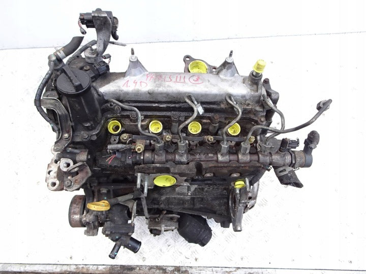 Motor Toyota Auris Yaris 1ND 1.4 2011 Diesel Engine Unkomplett MOT4135233731of