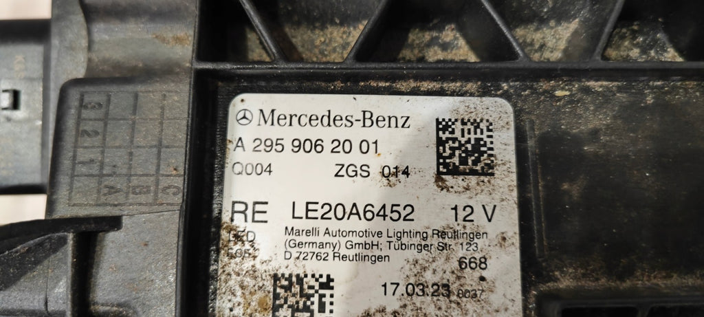 Frontscheinwerfer Mercedes-Benz Eqe V295 A2959062001 LED Rechts Headlight SCH5006563761ac