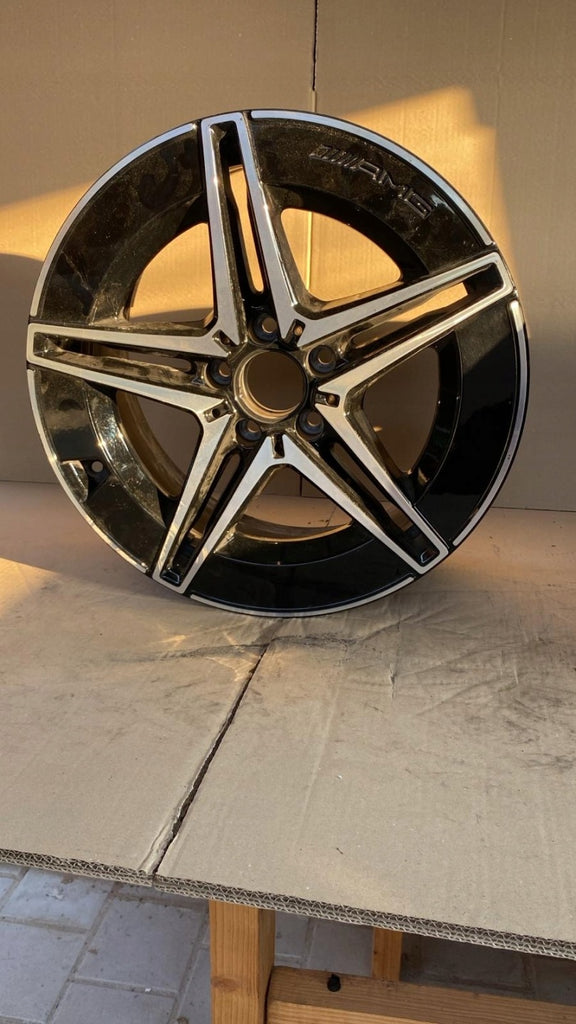 1x Alufelge 18 Zoll 8.5" 5x112 52ET Glanz Schwarz A2064011800 Mercedes-Benz W206 FEL3593894599bc