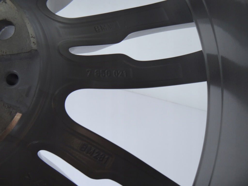1x Alufelge 19 Zoll 8.0" 5x120 36ET Glanz Grau 7850021 BMW F36 3 F30 F32 F31 F33 FEL5866068570pn