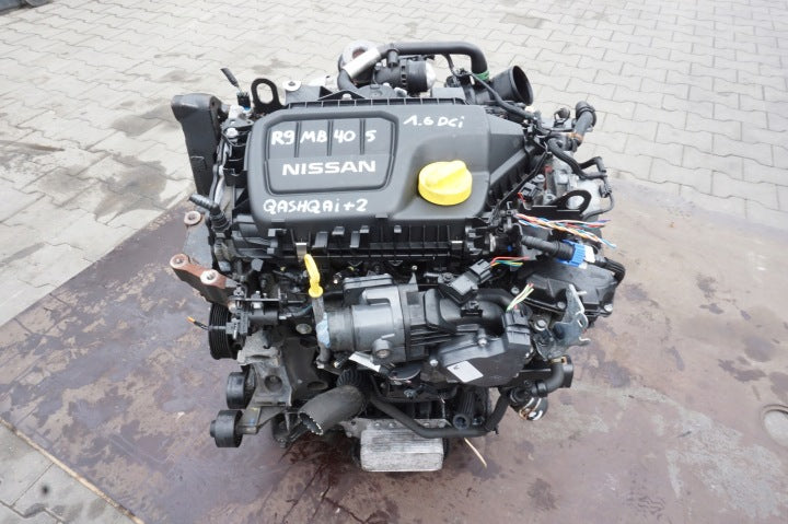 Motor Nissan Renault I R9MB405 1.6 DCI 96kW 78TKm Diesel Engine Komplett MOT1562185341ua
