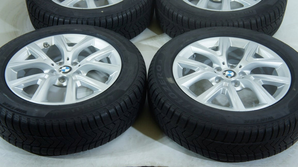 4x Alufelge 17 Zoll 6.5" 5x112 39ET Glanz Silber 6856076 BMW 4 Rim Wheel FEL8157880037sf