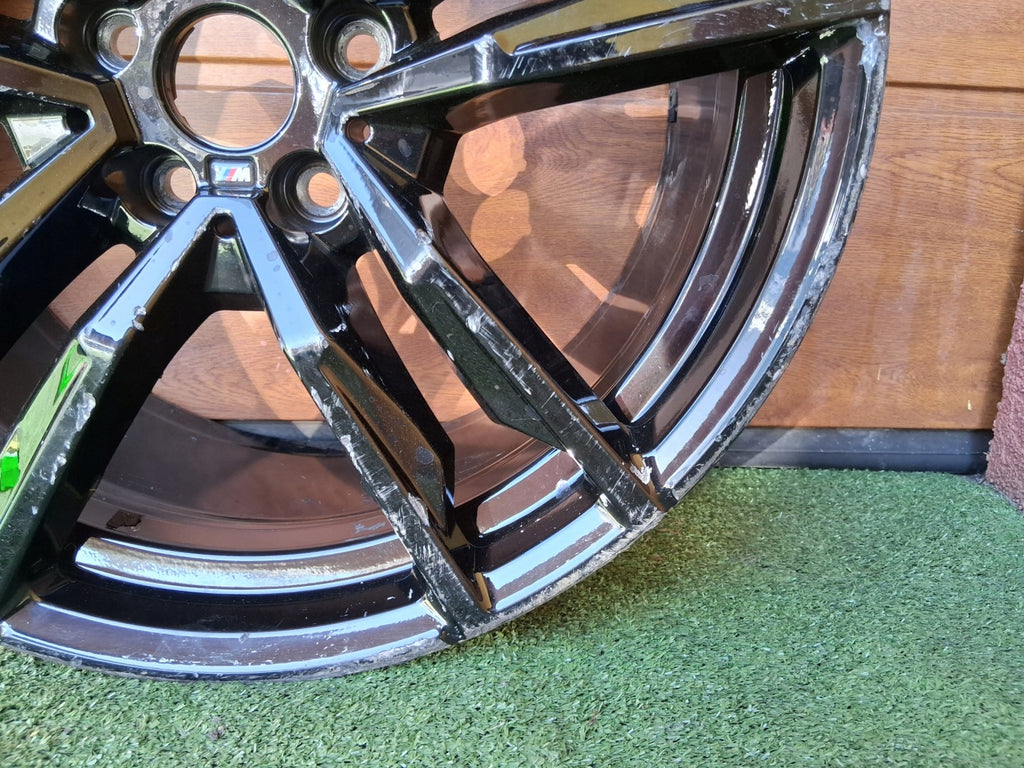 1x Alufelge 19 Zoll 9.0" 5x112 32ET Glanz Schwarz 8091763 8089876 BMW Z4 G29 FEL6133883127zn