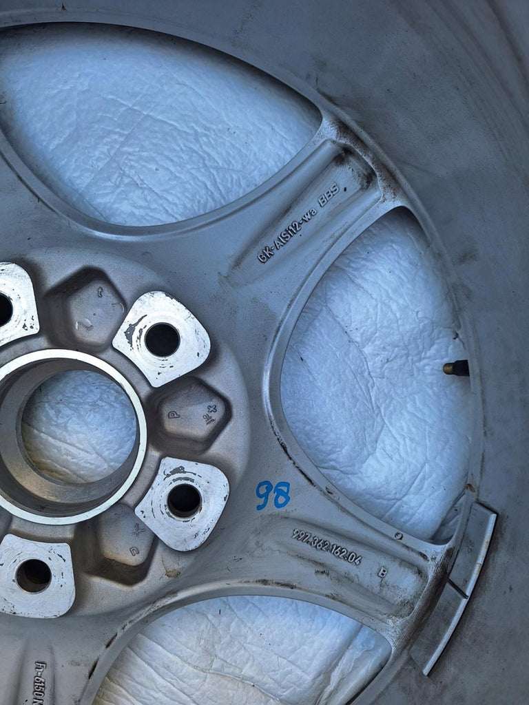 1x Alufelge 19 Zoll 11.0" 5x130 99736216204B Porsche 911 997 Rim Wheel FEL5085498245wm