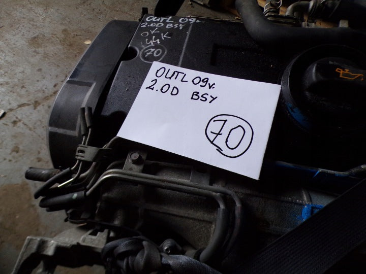 Motor Mitsubishi Outlander II BSY 2.0 2009 Diesel Engine Komplett MOT1607564442zj